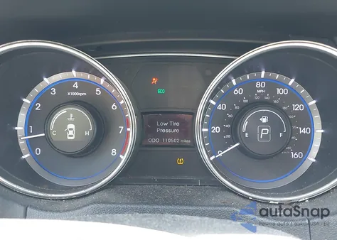 2012 Hyundai Sonata Gls Pzev из США, поврежденный, VIN 5NPEB4AC9CH341257